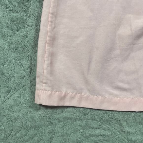 Vintage 1960s Nightgown Philmaid Lace Floral Embroidery Pink Medium Grandmacore - Picture 8 of 8